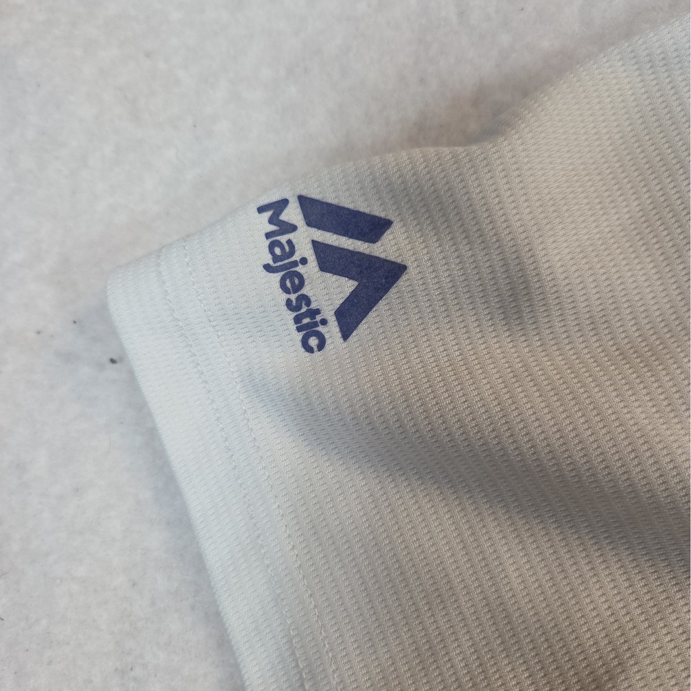 Vintage Los Angeles Dodgers Jersey Men White Majestic MLB Baseball - Picture 5 of 8